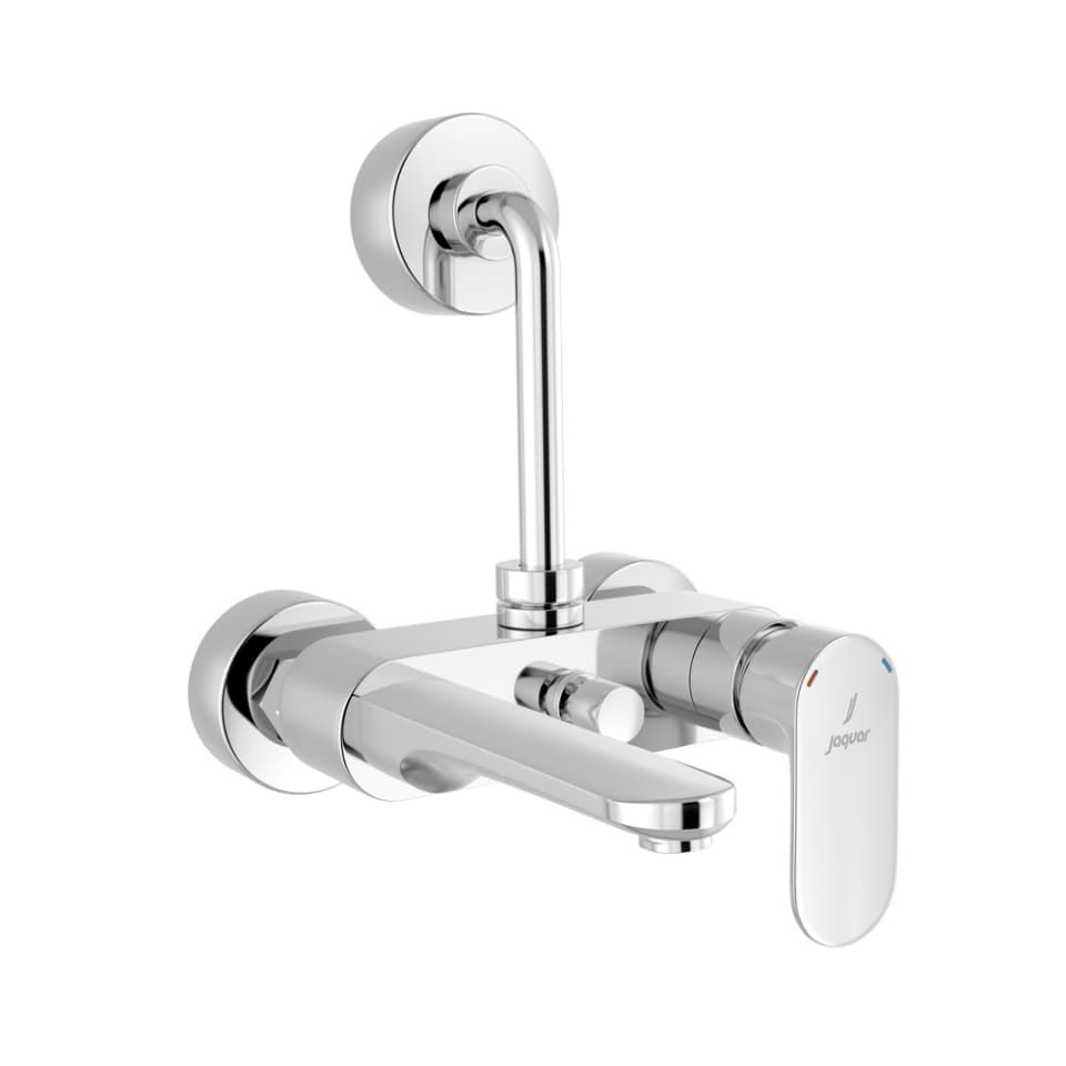 Jaquar Opal Prime Single Lever Wall Mixer with Overhead Shower Provision